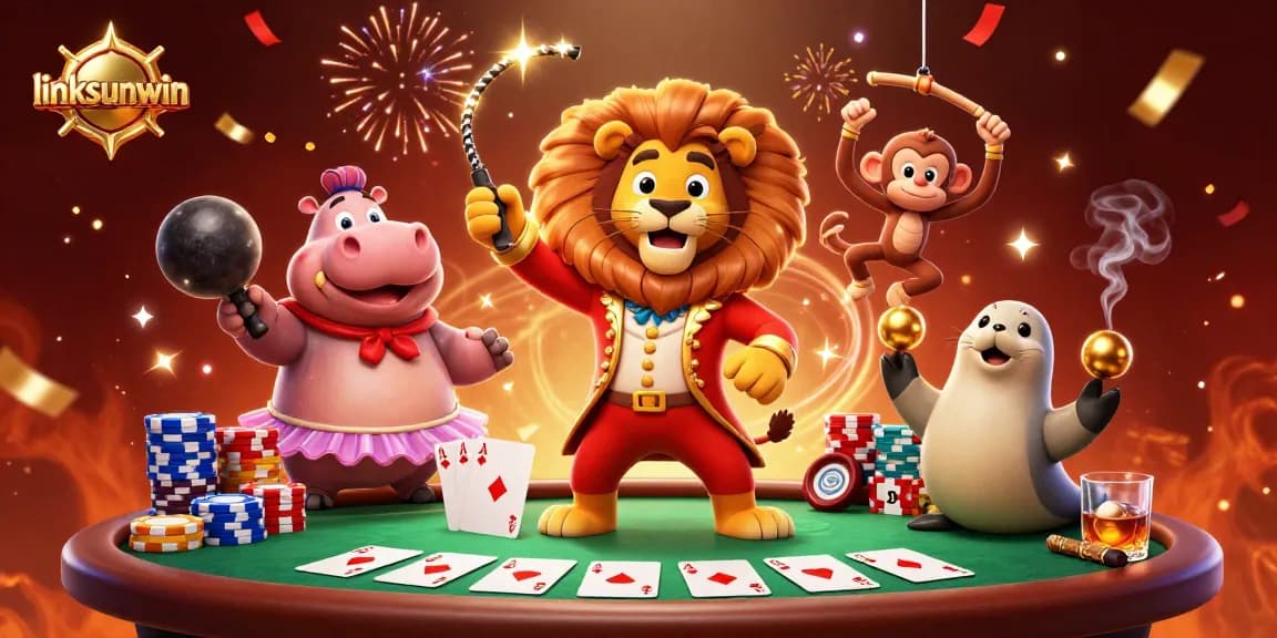 Experience thrilling gaming with linksunwin featuring vibrant casino characters and action.