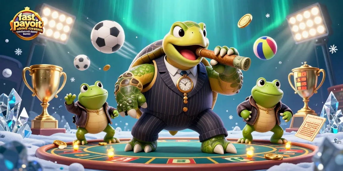 Engage in fast payout online casino no deposit bonus with lively cartoon characters in dynamic scene
