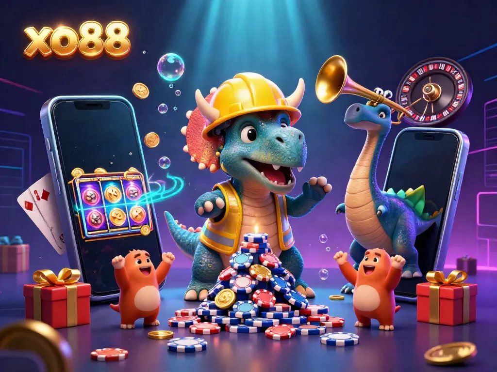 Engage in thrilling gameplay at xo88 with colorful animations and exciting casino elements!