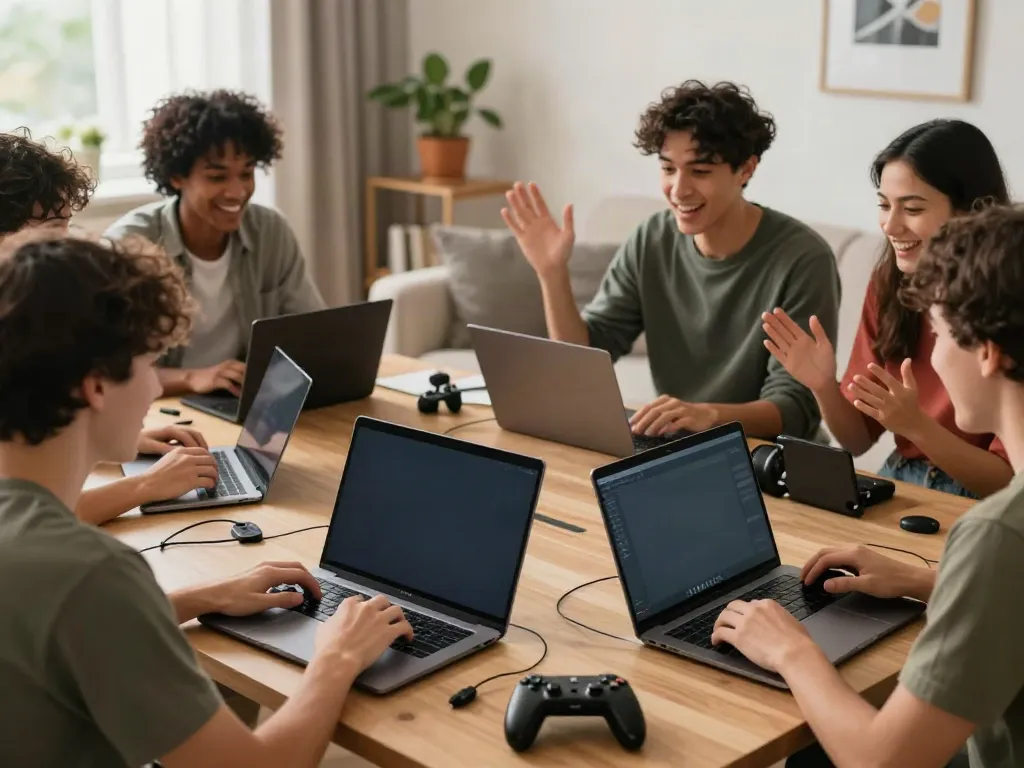 Players engaging in a thrilling gaming session on SKY88 platform, showcasing interactive online entertainment.